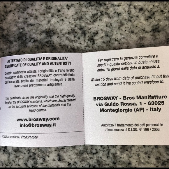 SALE ♥️ SWAROVSKI Brosway of Italy necklace w pendant 💋 - Picture 15 of 15